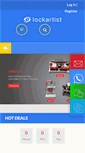 Mobile Screenshot of lockartist.com